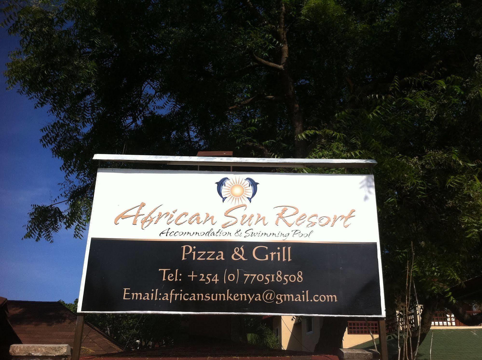 African Sun Resort Malindi Exterior foto